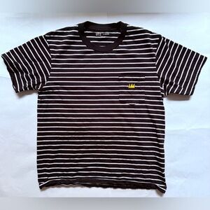 Jean Michel Basquiat Striped Crew Neck Tee T-shirt small Uniqlo
